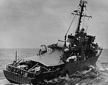 USS Pledge (MSO-492) underway off Vietnam in October 1967 USS Pledge (MSO-492) underway off Vietnam in October 1967.jpg