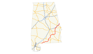U.S. Route 29 in Alabama