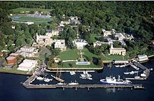 Aerial view of United States Merchant Marine Academy. US Merchant Marine Academy aerial.jpg