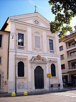 Fasaden vid Piazza del Duomo.