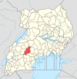 Kaart van Mubende