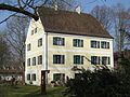 Former moated castle, so-called lower castle