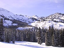 Brighton, Utah headwaters of Big Cottonwood Creek Usa Utah Brighton Peaks.jpg