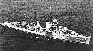 USS <i>Preston</i> (DD-379) Mahan-class destroyer