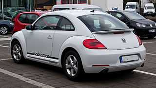 VW Beetle 2.0 TSI Sport – Heckansicht, 11. März 2012, Velbert