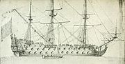 Thumbnail for French ship Triomphant (1675)