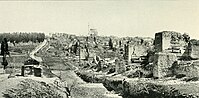 The Lycus valley at the Theodosian walls looking north