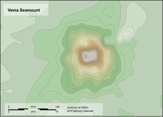 <span class="mw-page-title-main">Vema Seamount</span> Seamount in the South Atlantic east of Cape Town