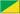 Vert et jaune en diagonale. Svg
