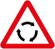 Vienna Conv. road sign Aa-22-V1 (left-hand traffic)