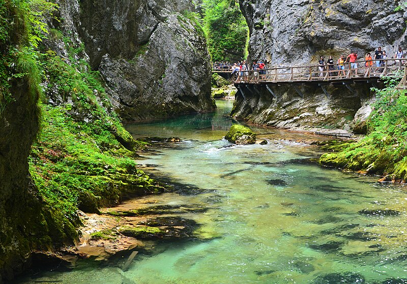 File:Vintgar Gorge, Slovenia 01.jpg