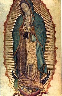 Our Lady of Guadalupe title of the Virgin Mary associated with a celebrated pictorial image housed in the Basilica of Our Lady of Guadalupe in México City