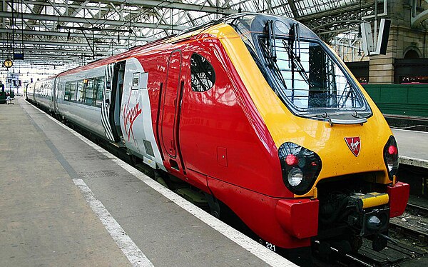 Class 221 Super Voyager at Glasgow Central