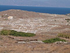 Vue du sanctuaire d'Apollon.