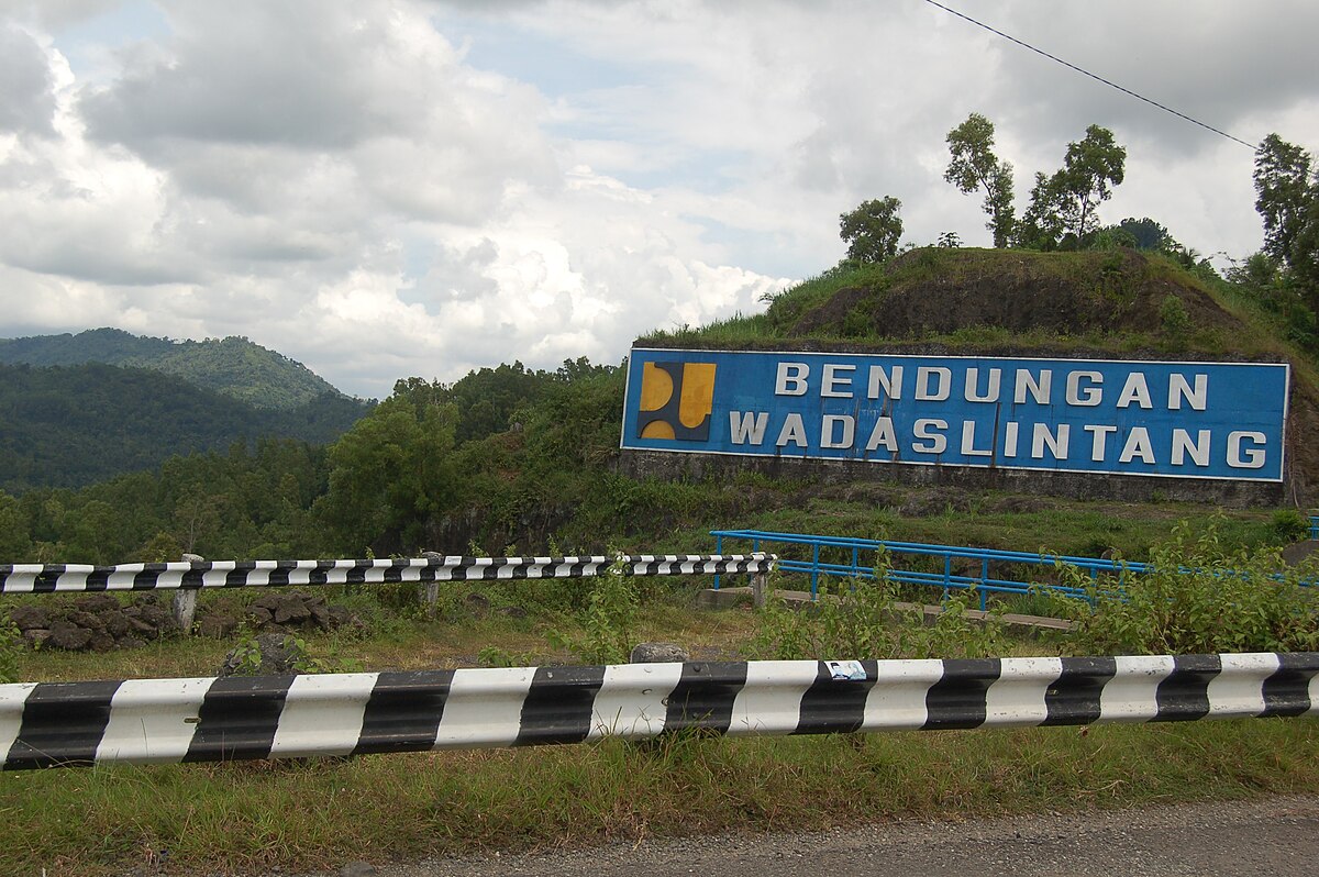 Waduk Wadaslintang Wikipedia bahasa Indonesia 