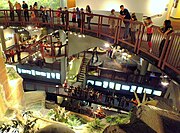 This shows all 3 levels of the museum waiting to be explored.