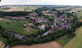 Weine (Büren), Almetal'de yer