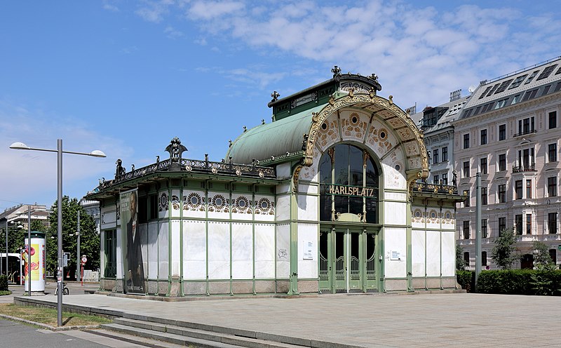 File:Wien - Karlsplatz, Otto-Wagner-Pavillon (3).JPG