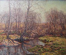 Wilson Henry Irvine: Otoño, río Eight Mile (zona de Old Lyme) (hacia 1914).