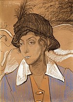 Witkacy - Portret Wandy Marii Skarżyńskiej, 1917.jpg
