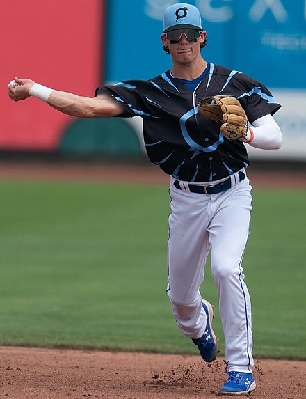 Bobby Witt Jr. of the Omaha Storm Chasers was league's first Top MLB Prospect in 2021.