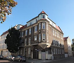 Wohn- und Geschäftshaus, Moritzstraße 8