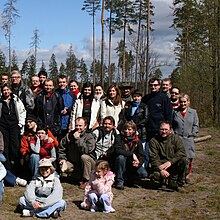 Polish Wikimedia Meetup - Białowieża 2007, image used to promote the Wikimedia Polska Association (part II)