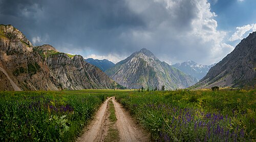 Maydantal Plateau in Ugom Chatkal National Park, Uzbekistan.