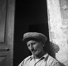 "Bepo Malnar" (Jožef Umer), pravljičar iz Babičev v Istri 1950.jpg