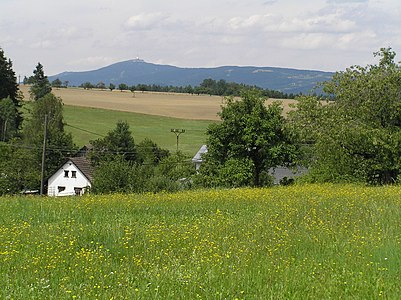 Vue de Červenice.