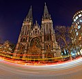 * Nomination St. Nicholas Cathedral, Kyiv. By User:Alexkrol --Ата 14:18, 14 December 2017 (UTC) * Decline Sorry but that heavy perspective warp doesn't work for this type of photo, IMO. There are also lens flares. --Peulle 15:58, 14 December 2017 (UTC)