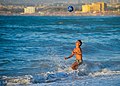 * Nomination Young men playing football on the beach Douada Bahriya, Tipaza. By User:Sofiane mohammed amri --Andrew J.Kurbiko 07:15, 19 August 2020 (UTC) * Promotion A bit dark but good, perhaps it should be a bit brightened -- Spurzem 13:09, 19 August 2020 (UTC)