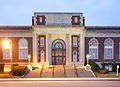 Pogue Library, Murray State University, Murray, Kentucky 36°36′43″N 88°19′20″W﻿ / ﻿36.6119882°N 88.3222084°W﻿ / 36.6119882; -88.3222084﻿ (Pogue Library "The Hope of Democracy Depends on the Diffusion of Knowledge")