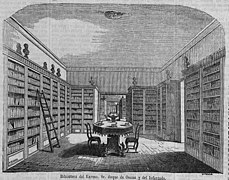 オスナ,インファンタード両公爵の図書館 (1853年)