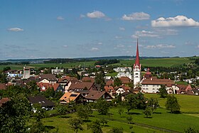 Utsikt over Beromünster