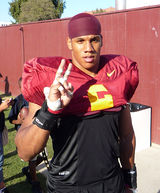 Taylor Mays at USC in 2008 2008-0808-USC17-TaylorMays.jpg