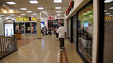 A group of mall walkers in The Shops at Iverson in Maryland, in 2011 2011 Everybody Walk Week 5903 (6172210942).jpg