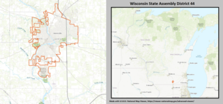 <span class="mw-page-title-main">Wisconsin's 44th Assembly district</span> American legislative district for Janesville, Wisconsin