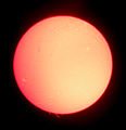 * Nomination: Sun seen in H-alpha. --ComputerHotline 08:00, 8 July 2012 (UTC) * * Review needed