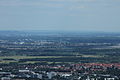 Blick vom Olympiaturm über München.