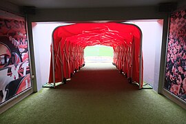 Spielertunnel