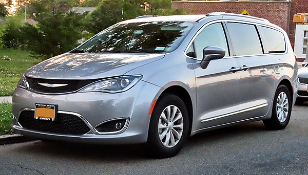 The Chrysler Pacifica, the best-selling minivan in the United States as of 2020