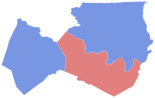 County results
Willingham
50-60%
Proctor
50-60% 2022 North Carolina's 23rd State House of Representatives district election results map by county.svg