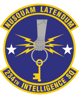 234th Intelligence Squadron Military unit