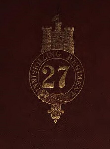 Badge of the 27th (Inniskilling) Regiment of Foot