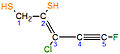 3-cloro-5-fluor pent-2-eno-4-ino-1,2-ditiol.jpg