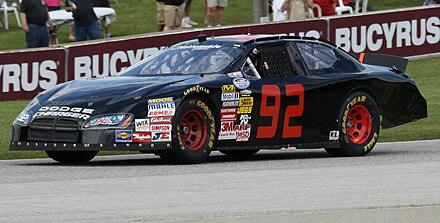 Ponstein's 2010 Nationwide Series car at Road America 92AndyPonstein2010Bucyrus200RoadAmerica.jpg