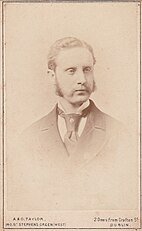 Front of a cabinet card, circa 1890s