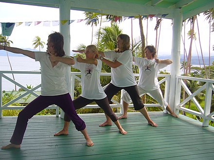 A yoga holiday in Fiji
