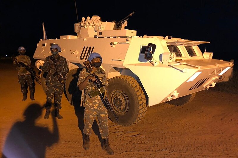 File:A MONUSCO-FARDC patrol routed an ADF combatants’ group on the night of April 13-14, in Nzenga, 8km from Mutwanga, Nord-Kivu.jpg